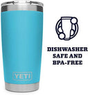 YETI Rambler 20 oz Stainless Steel Vacuum Insulated Tumbler w/MagSlider Lid