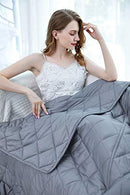 ZZZhen Weighted Blanket - 60''80'' 20LBs - Premium Quality Heavy Blankets - Calm Sleeping for Adult and Kids, Durable Quilts and Quality Construction for Year-round Use