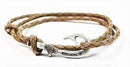 Chasing Fin Adjustable Bracelet 550 Military Paracord with Fish Hook Pendant