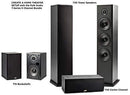 Polk T50 150 Watt Home Theater Floor Standing Tower Speaker (Single) - Premium Sound at a Great Value | Dolby and DTS Surround