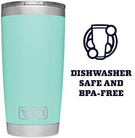 YETI Rambler 20 oz Stainless Steel Vacuum Insulated Tumbler w/MagSlider Lid