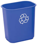 Highmark Office Depot Recycling Bin, 3.25 Gallons, Blue, WB0197