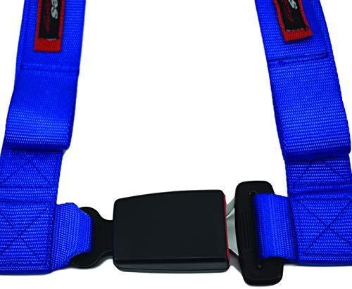 4 Point Harness with 2 Inch Padding (Ez Buckle Technology) (Black)