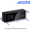 Alarm Clock Radio with Bluetooth Speaker, Digital FM Radio, Stereo Sound, Night Light, Manual Dimmer, Snooze, Large LED Display- A Good Choice for Daily Use and Recreation