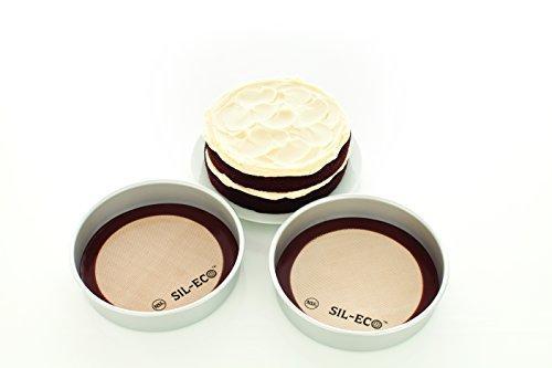 Sil-Eco Non-Stick Silicone Baking Liner, 9" Round