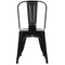 Poly and Bark Trattoria Side Chair in Black (Set of 4)