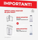 Keurig Starter Kit Replacement for Keurig 2.0 Brewers - Includes Side Reservoir Filter Holder And 6-pack of Keurig 2.0 Compatible Water Filters (Side Tank- Tall Holder) by K&J