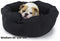 Nest 9 Round Dog Bed Deep Den, Bagel, Donut, and Deep Dish Style for Cuddler, Machine Washable