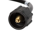X Home 12 Feet Propane Tank Adapter Hose Assembly 1lb to 20 lb Converter for QCC1/Type 1 LP Gas Tank -Connects 1 LB Portable Appliance to 20 lb Propane Bottle