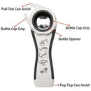 Pack of 2 Multi Jar Opener, 5 in 1 and 6 in 1 Bottle Can Opener Effort-Saving and Efficient for Weak Hand and Arthritic Convenient Kitchen Gadgets