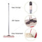 Microfiber Mop for Floor Cleaning-Wet/Dry Professional Flat Mops for Hardwood Floor, Laminate and Tile Floor, with Reusable Mop Pad