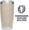 YETI Rambler 20 oz Stainless Steel Vacuum Insulated Tumbler w/MagSlider Lid