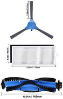 Replacement Parts for Eufy RoboVac 11S, RoboVac 30, RoboVac 30C, RoboVac 15T, RoboVac 15C, RoboVac 12, RoboVac 35C Vacuum Filters, Side Brushes,Rolling Brushes