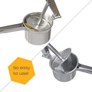 Potato Ricer, Warmhoming Stainless Steel Potato Masher for Fruit and Vegetables