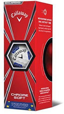 Callaway Golf Chrome Soft Truvis Golf Balls, (One Dozen)