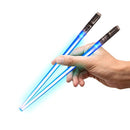 Chop Sabers Light Up LightSaber Chopsticks (1 Pair, Blue)