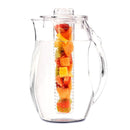 VeBo Tea and Fruit Infusion Pitcher With Ice Core Rod - 2.9 Quart Water Pitcher Infuser