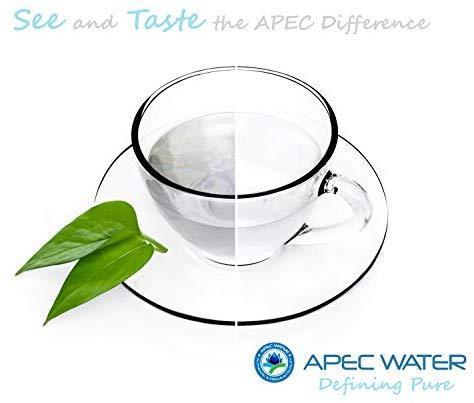 APEC Portable Countertop Reverse Osmosis Water Filter System, Installation-Free, fits most STANDARD FAUCET (RO-CTOP)