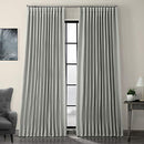 HPD Half Price Drapes BOCH-LN1857-84-DW Faux Linen Extra Wide Blackout Room Darkening Curtain, 100 X 84, Oatmeal