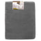 Clara Clark 2-Pack Bath Mat Set – Large and Small Bathroom Rug Set, Absorbent Memory Foam Bath Rugs, Non-Slip, Thick, Cozy Velvet Microfiber Bathrug, Plush Shower, Toilet Floor Bathmats Carpet, Black