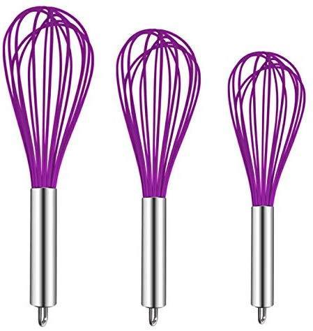 TEEVEA (More Economical) 5 Pack 9 inch Banneton Proofing Basket Danish Dough Whisk Dough Scraper Set Wood Germany Flour Bowl Bread Bakers Basket Brad Baking Washable Linen Bag for Rising Round Crispy