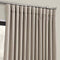 HPD Half Price Drapes BOCH-LN1857-84-DW Faux Linen Extra Wide Blackout Room Darkening Curtain, 100 X 84, Oatmeal