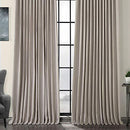 HPD Half Price Drapes BOCH-LN1857-84-DW Faux Linen Extra Wide Blackout Room Darkening Curtain, 100 X 84, Oatmeal