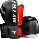 Mytra Fusion Boxing Gloves 10oz 12oz 14oz 16oz Boxing Gloves for Training Punching Sparring Punching Bag Boxing Bag Gloves Punch Bag Mitts