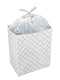 Clean Cubes 13 Gallon Disposable Trash Cans & Recycling Bins, 3 Pack (White)