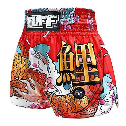 Tuff Boxing Sport Muay Thai Shorts Trunks Kick Martial Aart Training Gym Clothing