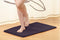 Clara Clark 2-Pack Bath Mat Set – Large and Small Bathroom Rug Set, Absorbent Memory Foam Bath Rugs, Non-Slip, Thick, Cozy Velvet Microfiber Bathrug, Plush Shower, Toilet Floor Bathmats Carpet, Black