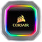 Corsair H100i RGB PLATINUM AIO Liquid CPU Cooler,240mm,Dual ML120 PRO RGB PWM Fans,Intel 115x/2066,AMD AM4/TR4