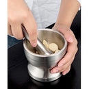 3S Stainless Steel Spice Grinder/Mortar and Pestle Set