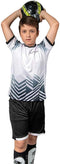 PAIRFORMANCE Boys' Soccer Jerseys Sports Team Training Uniform Age 4-12 Boys-Girls Youth Shirts and Shorts Set Indoor Soccer