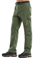 Mens Hiking Pants Adventure Quick Dry Convertible Lightweight Zip Off Fishing Travel Mountain Trousers