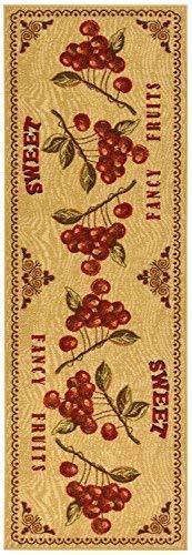 Ottomanson siesta collection runner rug, 20"X59", Beige Kitchen Chef