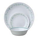 Corelle Winter Frost White Dinnerware Set  with lids (20-Piece, Service for 4)