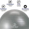 Exercise Ball - Professional Grade Anti-Burst Fitness, Balance Ball for Pilates, Yoga, Birthing, Stability Gym Workout Training and Physical Therapy