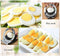 Egg Slicer, Egg Cutter Heavy Duty Slicer for Strawberry Fruit Garnish Slicer, Stainless Steel Wire with 3 Slicing Styles