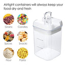 Vtopmart USVM02002 airtight Food Storage containers, 7 Piece, Clear