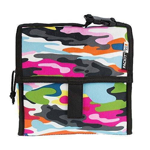 PackIt Freezable Mini Lunch Bag, Camo