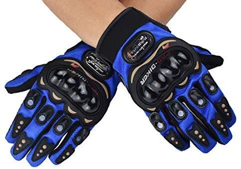 CHCYCLE motorcycle gloves touch screen summer motorbike powersports protective racing gloves (XXL-Red)