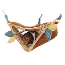 JanYoo Hamster Hammock Cage Accessories Hanging Fleece Bed Swing Bag for Sugar Glider Guinea Pig