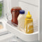 mDesign Kitchen, Pantry, Refrigerator, Freezer Storage Organizer Bins - Set of 4, Clear