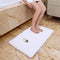 Office Marshal Bath Mat Bathroom Rugs 32" x 47",Large Soft Shaggy White Microfiber Shower Rug, Machine Washable Throw Rugs Non Slip Absorbent Luxury Plush Floor Mats Runner Carpet for Bath Tub Shower Bathroom