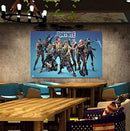 AMAZING DECALZ FORTNITE Graphic Broken Wall 3D Sticker Decal Removable Mural Decor Art Wallpaper Baby Kids Children Nursery Living Room Peel & Stick Vinyl (Large (Height 23.5"x 35.5" Wide))