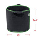 Garden4Ever Grow Bags 5-Pack 10 Gallon Aeration Fabric Pots Container with Handles