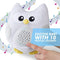 Bubzi Co White Noise Sound Machine & Sleep Aid Night Light. New Baby Gift, Woodland Owl Decor Nursery & Portable Soother Stuffed Animals Owl with 10 Popular Songs for Crib to Comfort Plush Toy by Bubzi Co