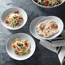 Pasta Bowls porcelain pasta bowls Set of 6