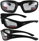 3 Pairs Kickback Foam Padded Motorcycle Sunglasses